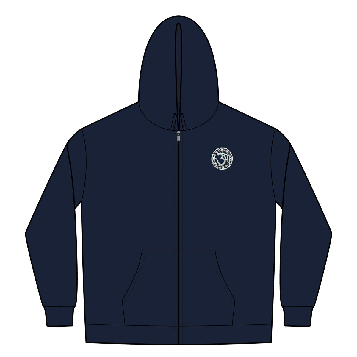 Heavyweight Sherpa-Lined Hooded ॐ Fleece Jacket