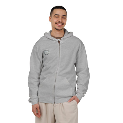 Unisex Heavy Blend™ Full Zip Hooded ॐ Sweatshirt