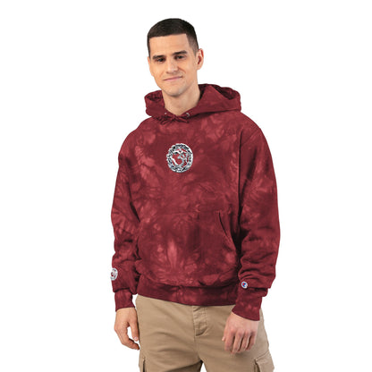 Unisex Champion Tie-Dye ॐ Hoodie (Embroidery)
