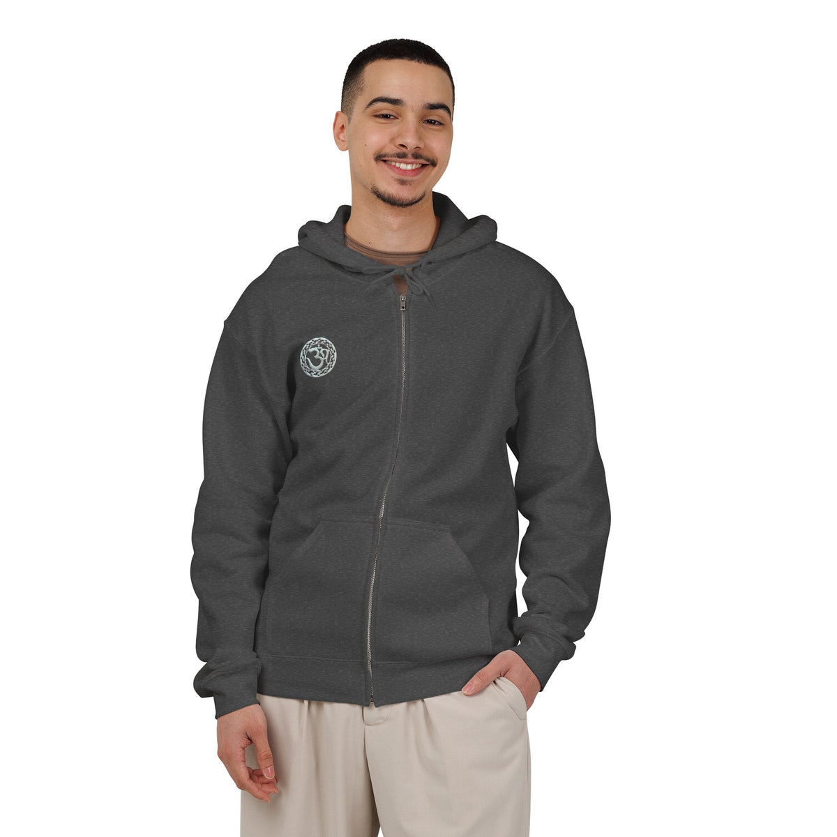 Unisex Heavy Blend™ Full Zip Hooded ॐ Sweatshirt