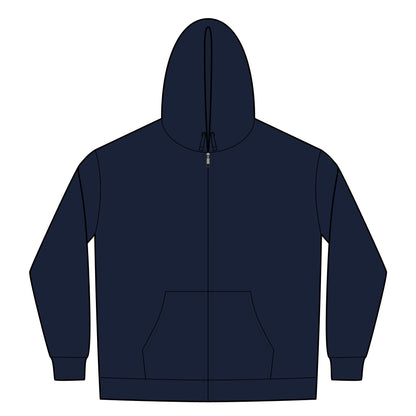 Heavyweight Sherpa-Lined Hooded ॐ Fleece Jacket