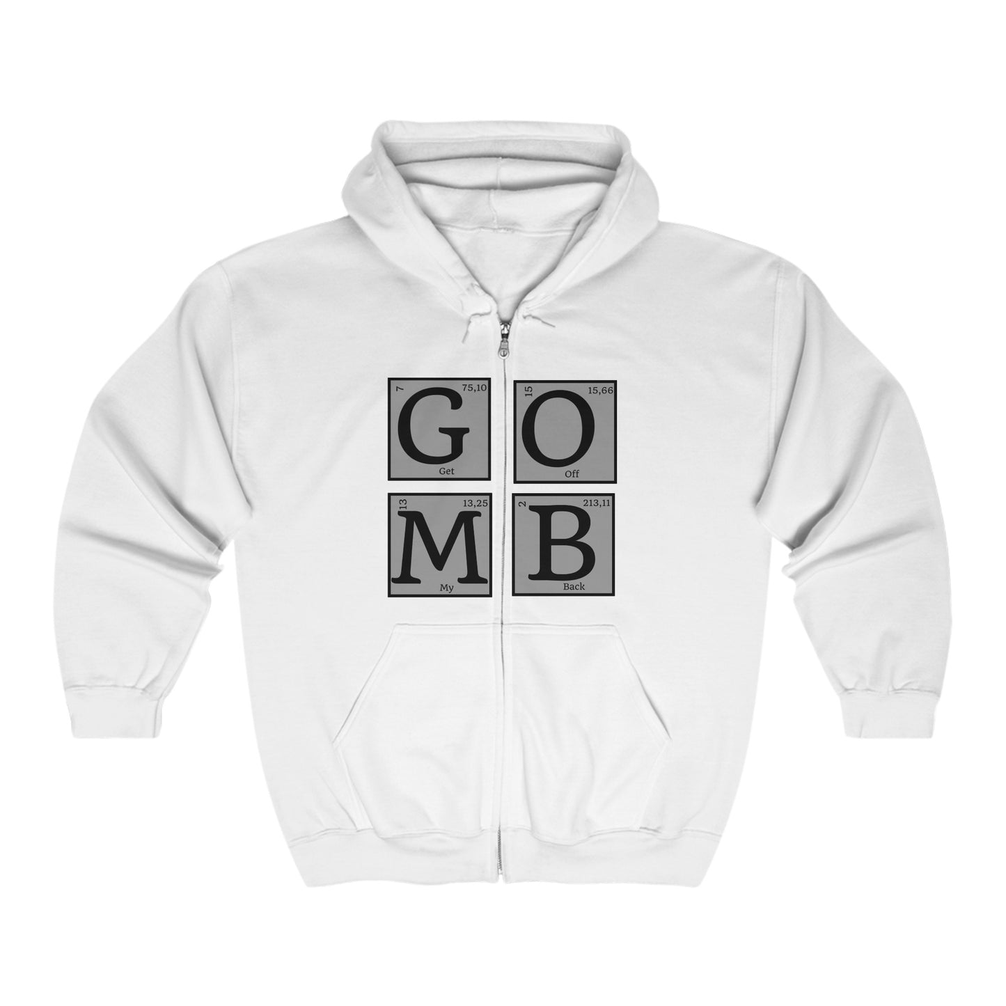 GOMB Unisex Heavy Blend™ Full Zip Hooded Sweatshirt