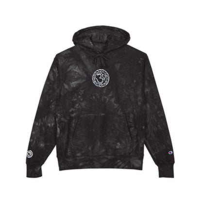 Unisex Champion Tie-Dye ॐ Hoodie (Embroidery)