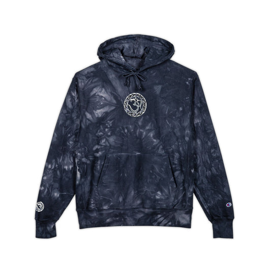 Unisex Champion Tie-Dye ॐ Hoodie (Embroidery)