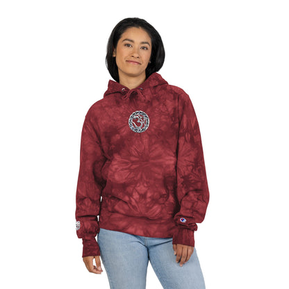 Unisex Champion Tie-Dye ॐ Hoodie (Embroidery)